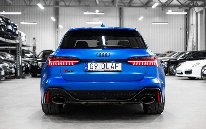 Audi RS6 cena 575000 przebieg: 52581, rok produkcji 2021 z Krasnystaw małe 781